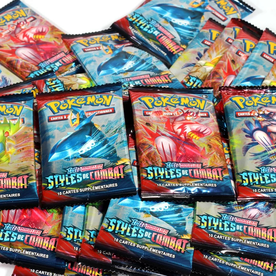 Cartes pokemon booster style combat version françaises