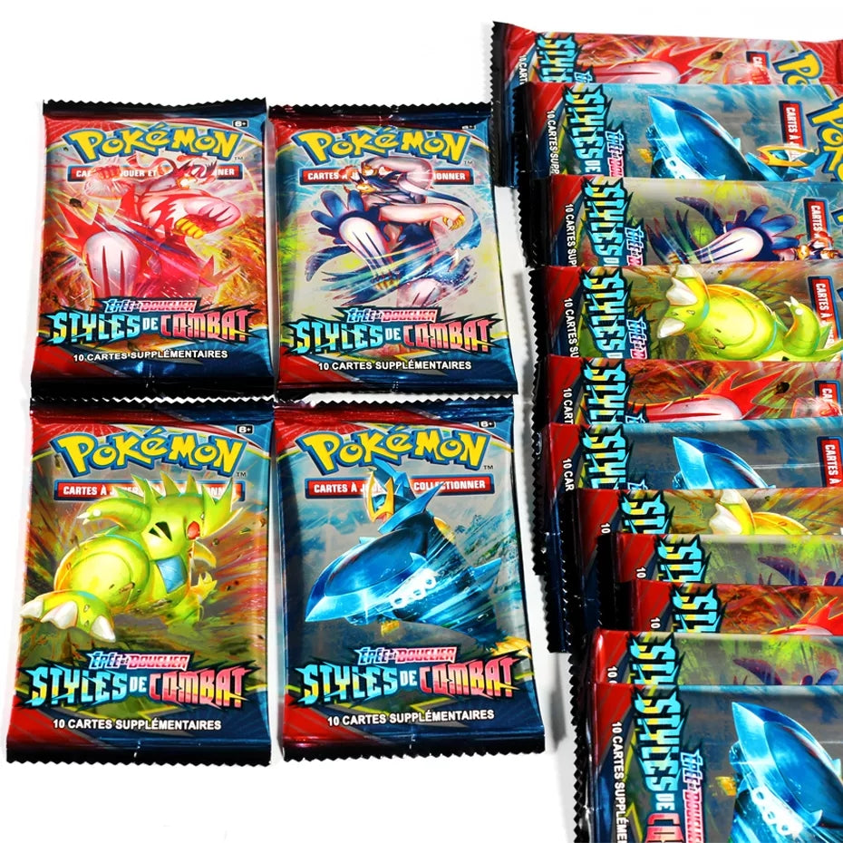 Cartes pokemon booster style combat version françaises
