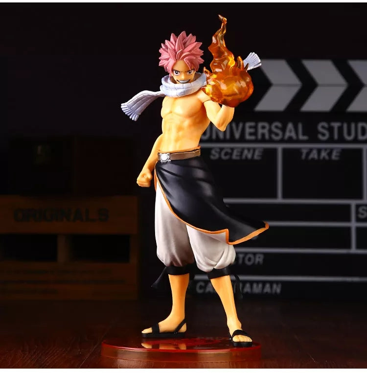 Fairy tail figurine natsu 23cm statuette decoration collection manga