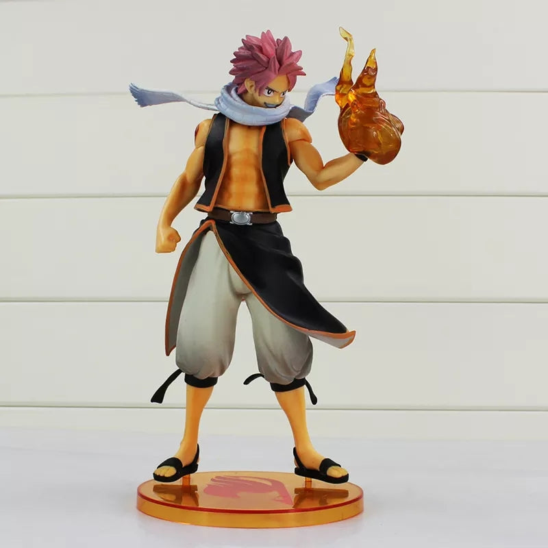 Fairy tail figurine natsu 23cm statuette decoration collection manga