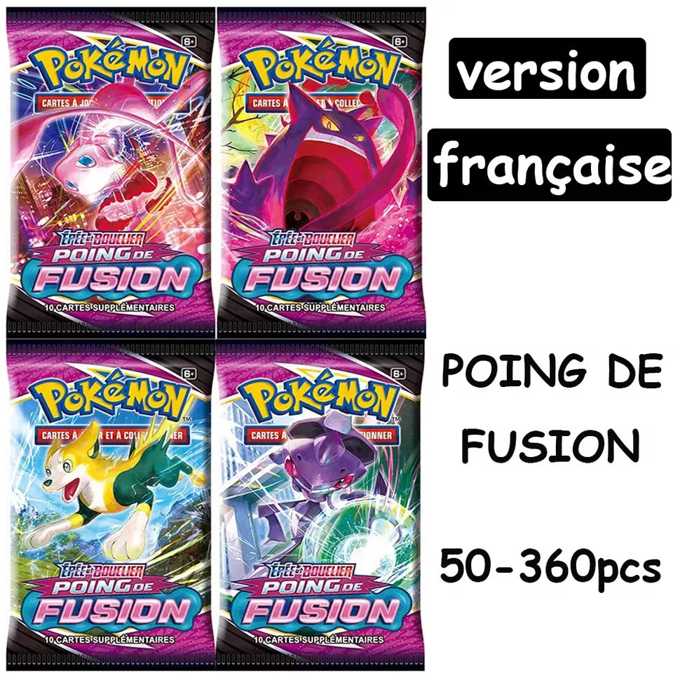 Cartes pokemon booster poing de fusion version françaises