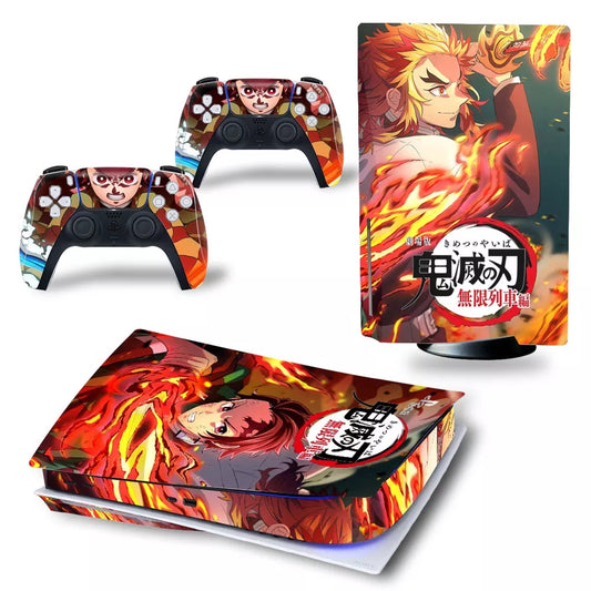 Skin Ps5 manga autocollant vynile pour manette et console