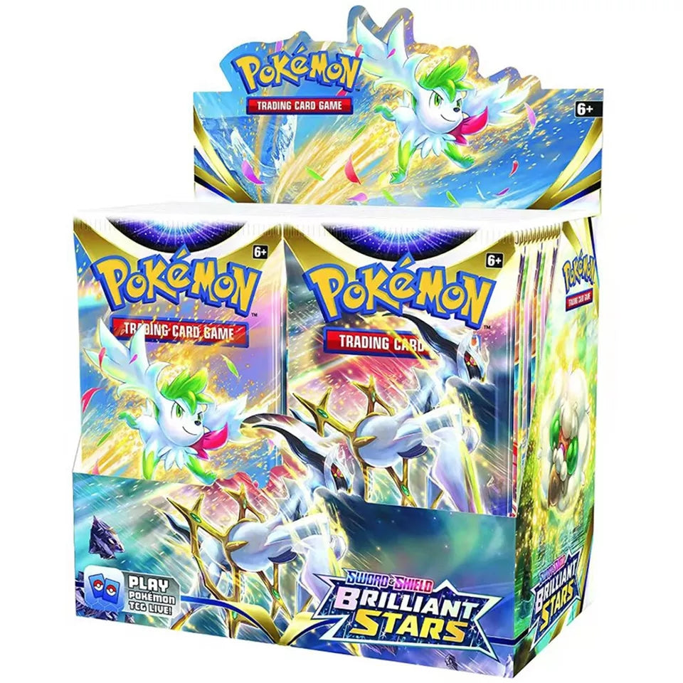 Carte pokemon pack booster complet scéllé 36 sachets de 10 cartes versions francaises