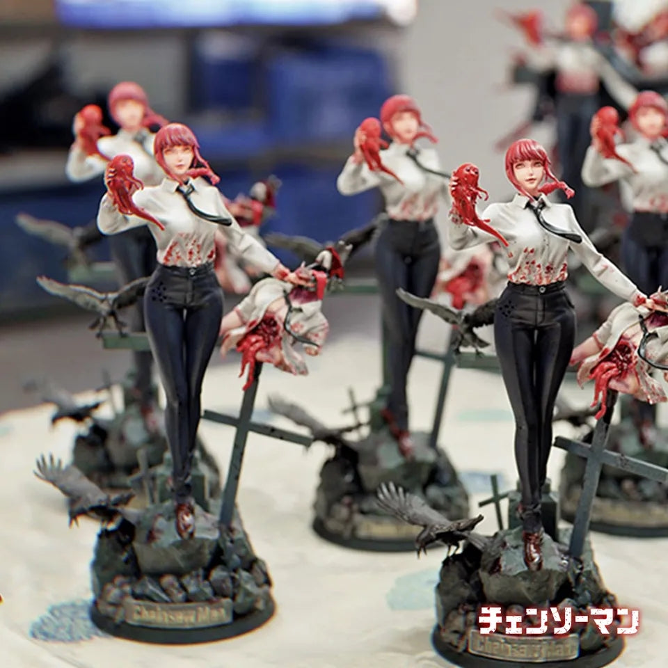 Figurine chainsaw man denji et makima 39cm
2 buste interchangeable