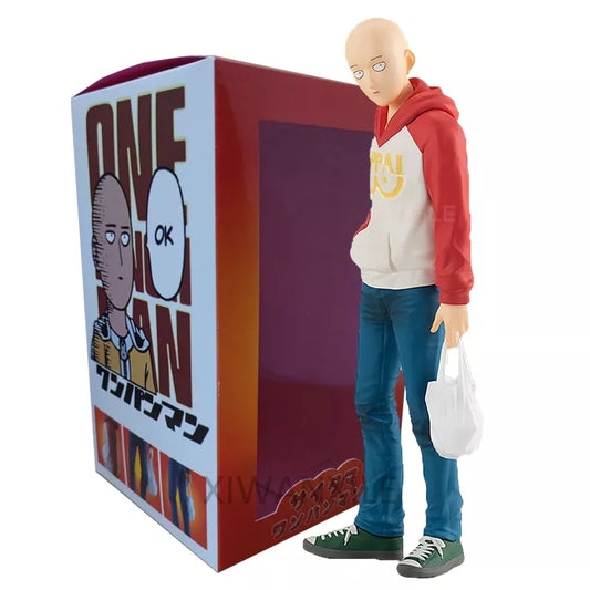 One punch man figurine saitama 18cm stauette decoration collection manga
