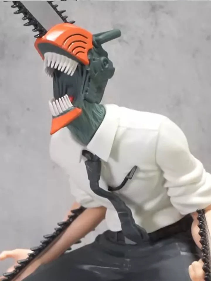 Figurine chainsaw man statuette denji 19cm