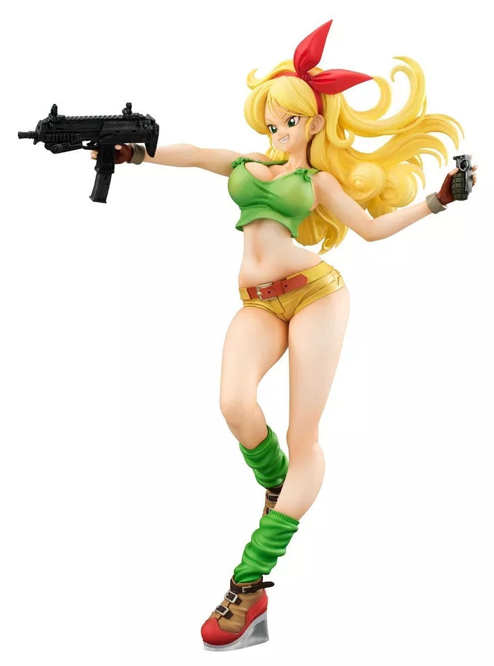 Dragon ball figurine sexy lunch blonde ,bleu ou les deux