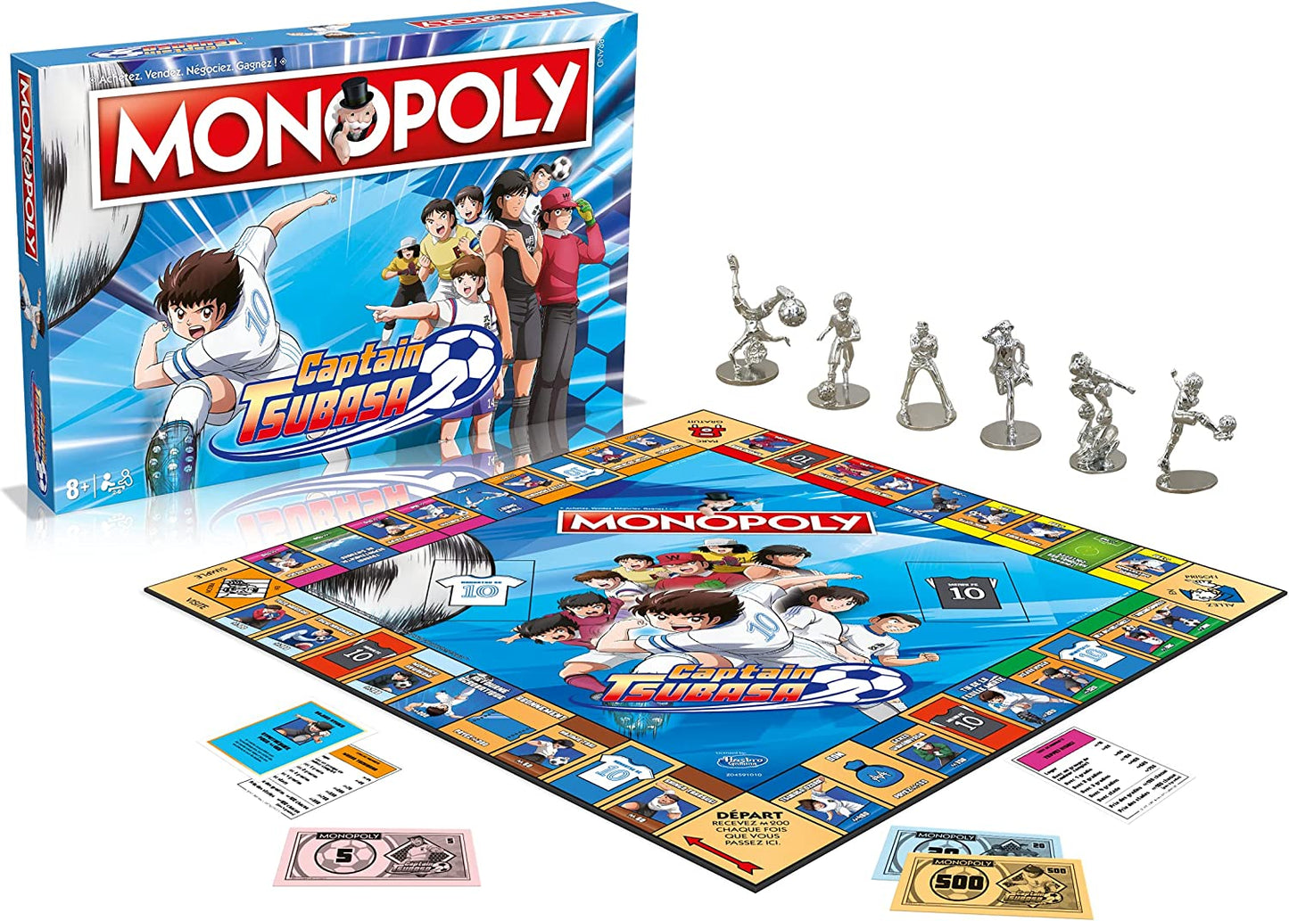 Monopoly olive et tom jeux de societe captain tsubasa version francaise