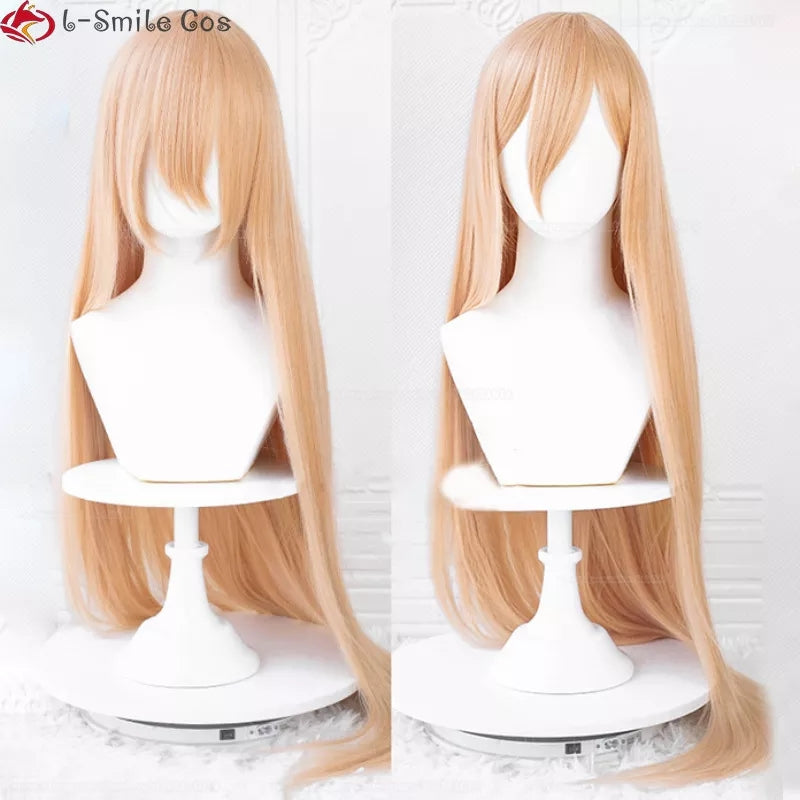 Cosplay chainsaw man perruque power cornes et canines