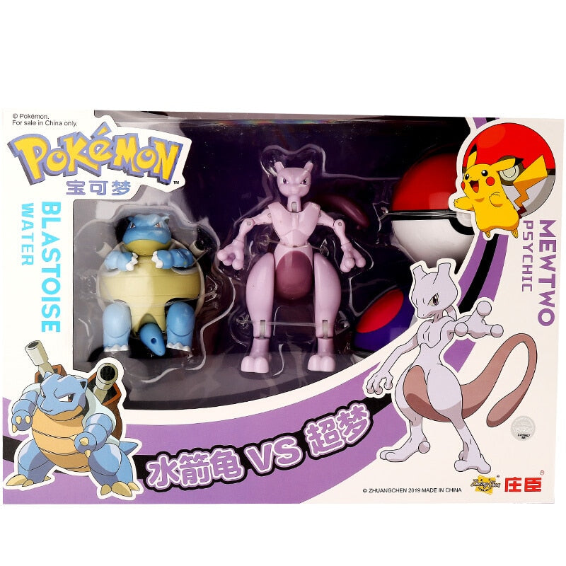 Pokemon figurine retractable dans pokeball avec boite originale