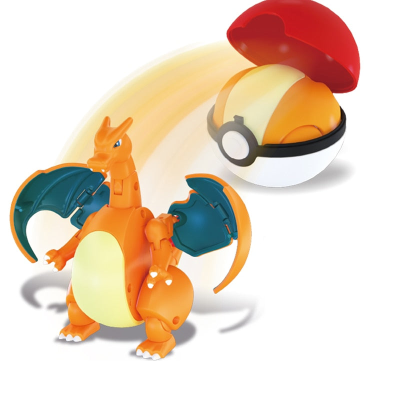 Pokemon figurine retractable dans pokeball avec boite originale