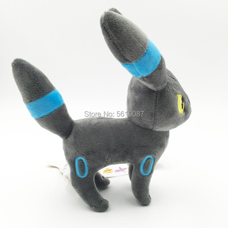 Peluche pokemon toutes les evolutions d'evoli 16-23CM Shiny Umbreon Cartoon Animal Stuffed Peluche For Kids doudou enfant
