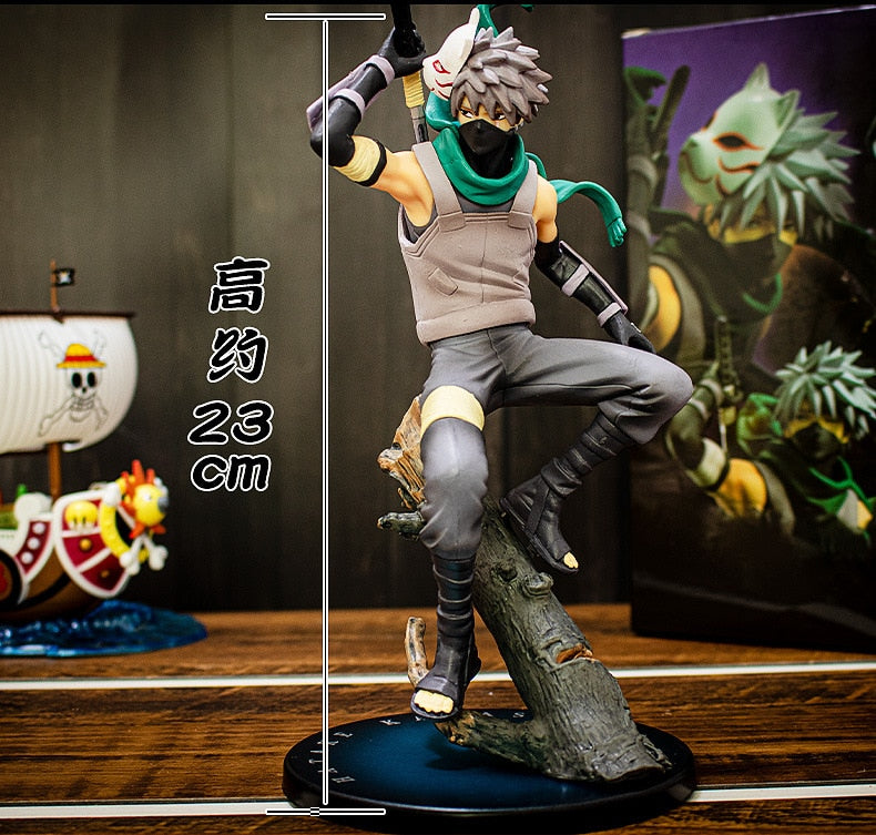 Naruto figurine Hatake Kakashi Statuette PVC Action Figure Anime Naruto Shippuden Kakashi GEM Figurine Collectible Model Toy