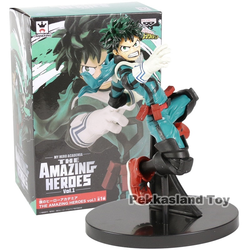 Figurines My Hero Academia Midoriya Izuku Combat move the amazing heros Action figure toys statuette My Hero Academia collection manga Boku deku no hero Figurine