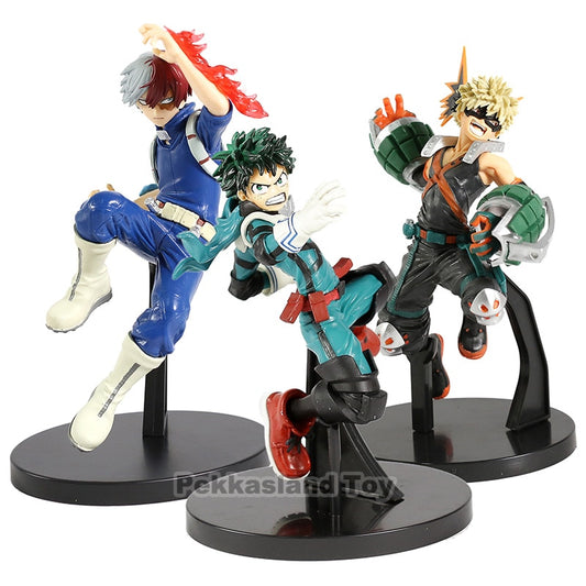 Figurines My Hero Academia Midoriya Izuku Combat move the amazing heros Action figure toys statuette My Hero Academia collection manga Boku deku no hero Figurine