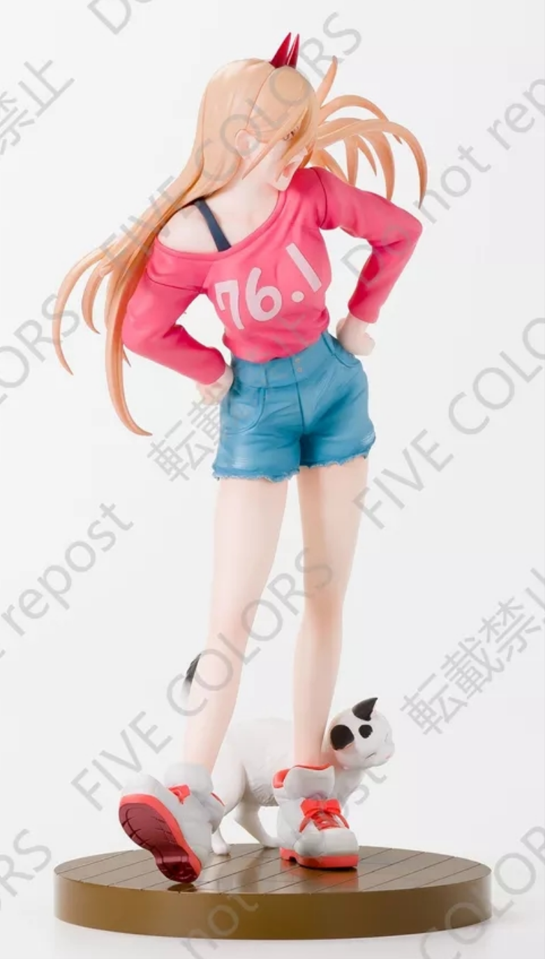 Figurine chainsaw man statuette power 20cm