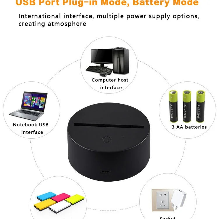 One Piece Monkey D Luffy Figure 3D Illusion LED Night Light Nightlight Touch Flash Light Desk Model Japan Anime Figure Toys