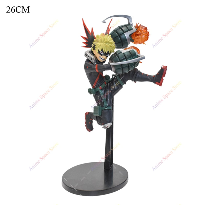 Figurine My Hero Academia Izuku Midoriya Shouto Todorok Bakugou Cross my body PVC Action Amazing Hero Toys statuette collection manga entre 16 et 24cm