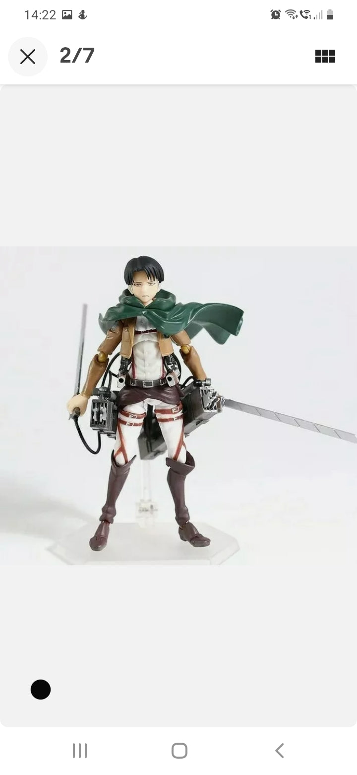 Figurine levy l'attaque des titans