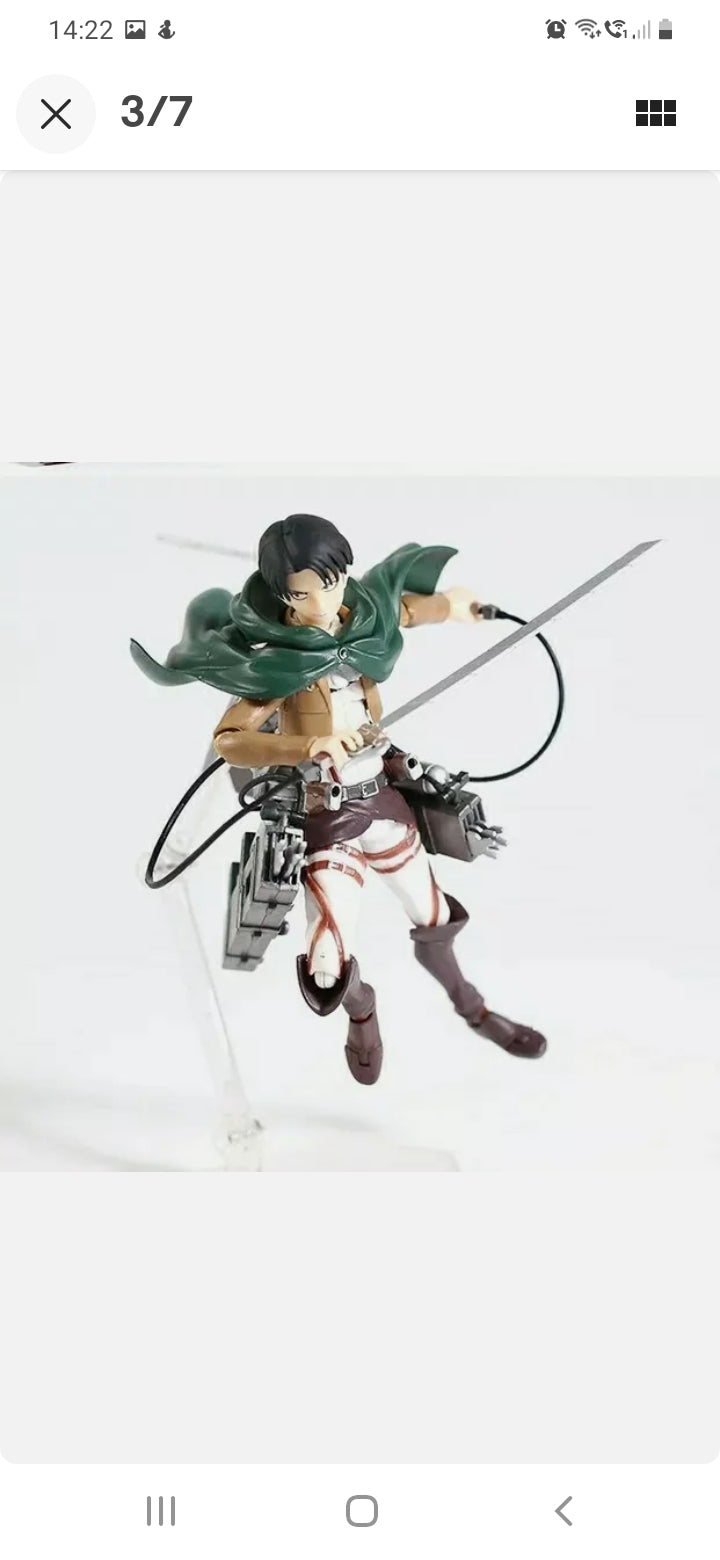 Figurine levy l'attaque des titans