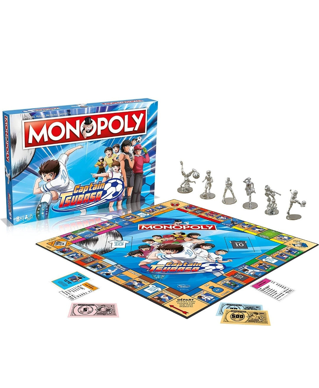 Monopoly olive et tom jeux de societe captain tsubasa version francaise