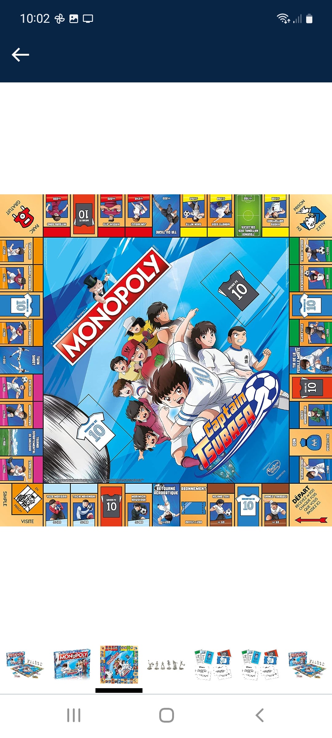 Monopoly olive et tom jeux de societe captain tsubasa version francaise