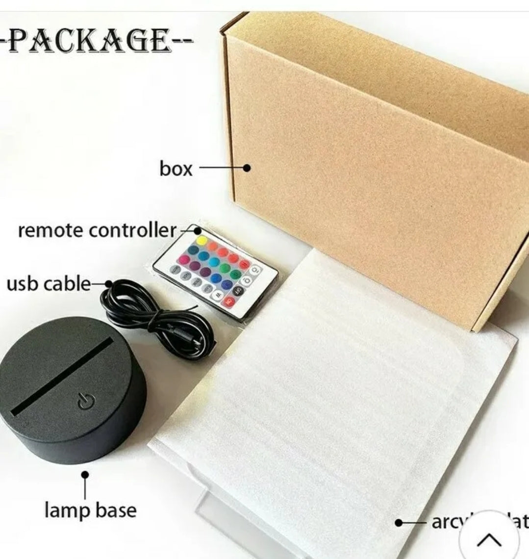 Tokyo ghool veilleuse ken kaneki 16 couleurs avec telecommande