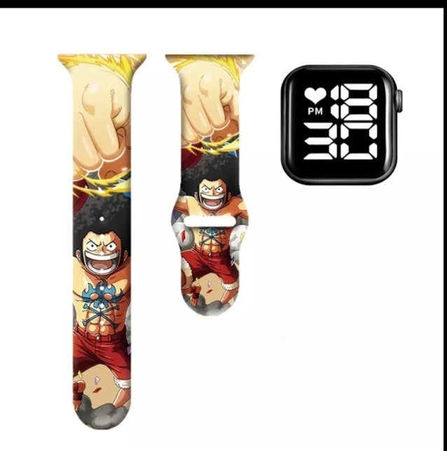 Montre one piece numerique led