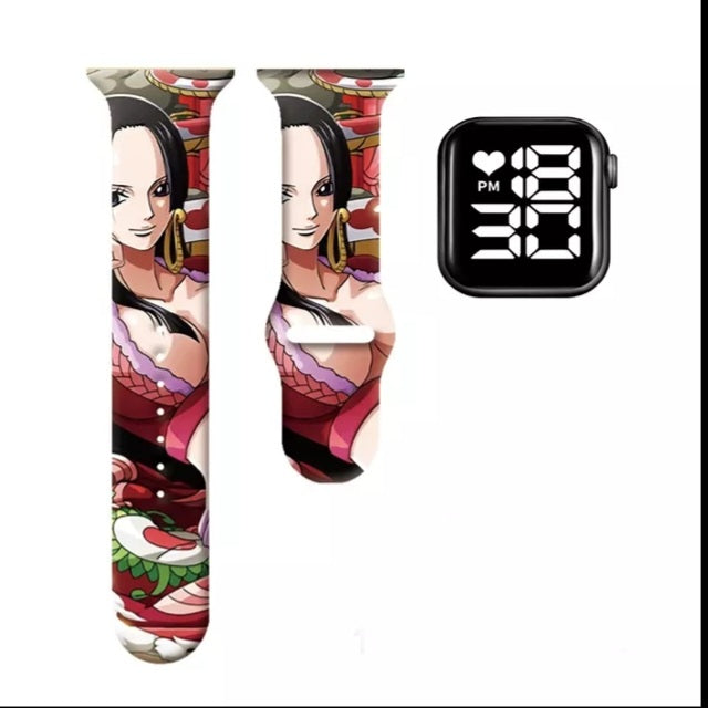Montre one piece numerique led