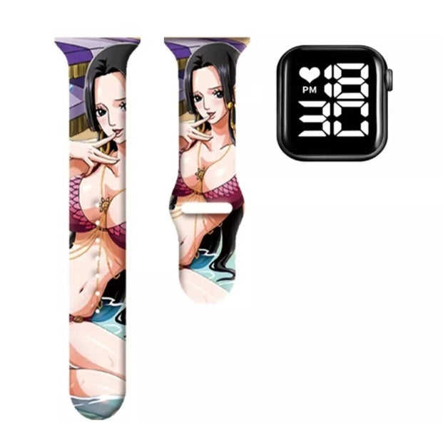 Montre one piece numerique led