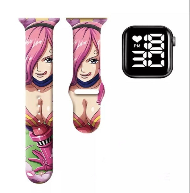 Montre one piece numerique led