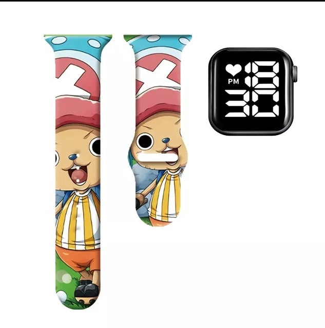 Montre one piece numerique led
