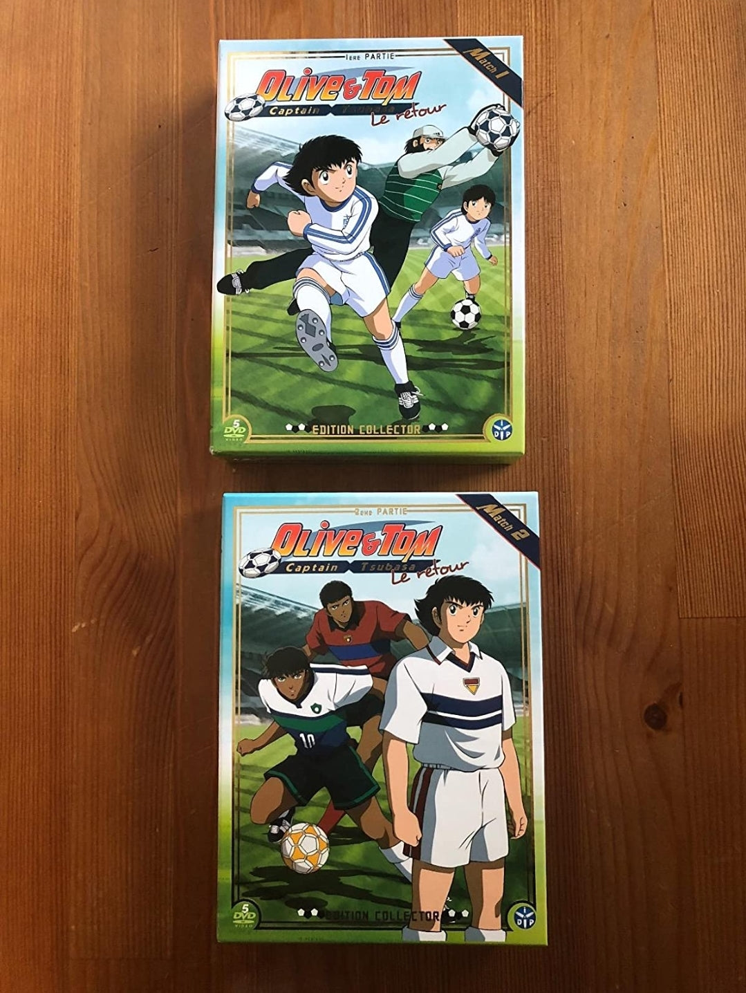 Dvd olive et tom le retour coffret 10 dvd l'integrale de la nouvelle serie captain tsubasa