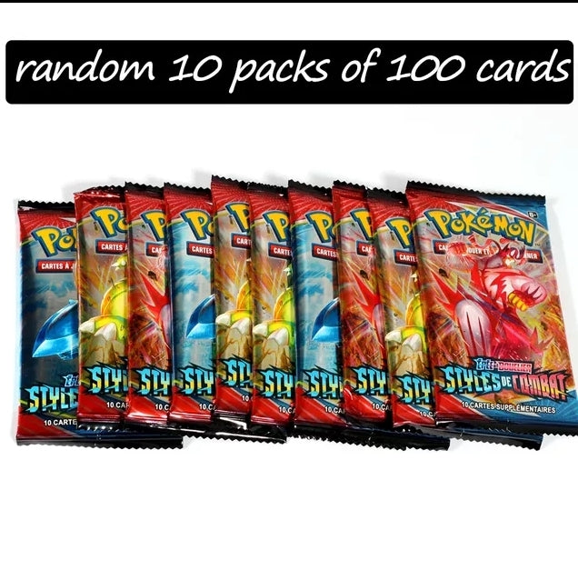 Cartes pokemon booster style combat version françaises