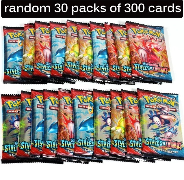 Cartes pokemon booster style combat version françaises