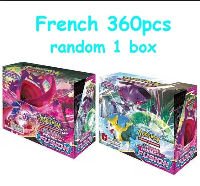 Cartes pokemon booster poing de fusion version françaises