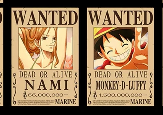 Poster one piece lot de 10 pieces 29×40cm