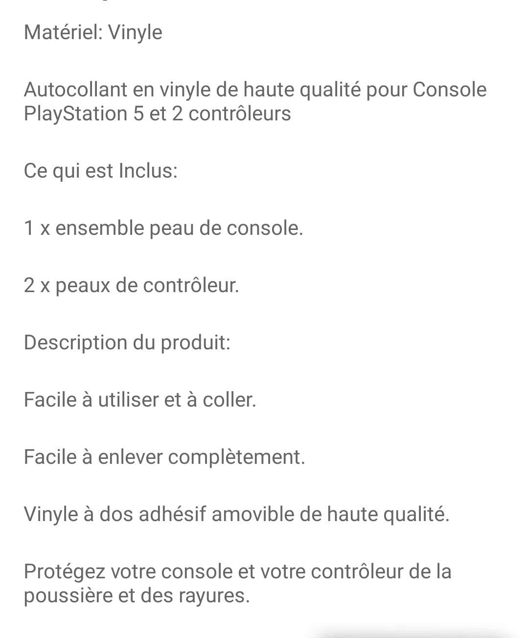 Skin Ps5 autocolant vinyle et 2 skins manette chainsaw man