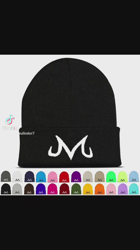 Bonnet dragon ball majin noir