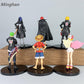 Figurines one piece lot de 6 statuettes Luffy Sanji Zoro roronoa red shanks Nico Robin collection manga animé