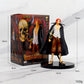 Figurines one piece lot de 6 statuettes Luffy Sanji Zoro roronoa red shanks Nico Robin collection manga animé