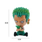 Figurine one piece shibi statuette drôle collection décoration manga animé 8cm sans boîte originale jouet déco idée cadeau anniversaire Noël Luffy Sanji zoro boa chopper ace