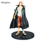 Figurines one piece lot de 6 statuettes Luffy Sanji Zoro roronoa red shanks Nico Robin collection manga animé