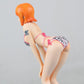 Figurine Nami sexy avec boite originale statuette 17cm maillot rosr