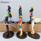 Figurines one piece lot de 6 statuettes Luffy Sanji Zoro roronoa red shanks Nico Robin collection manga animé