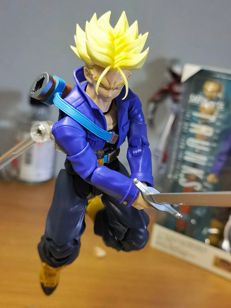 Dragon ball Z figurine trunk articulé pièce interchangeables modèle au choix