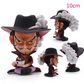 Figurine one piece shibi statuette drôle collection décoration manga animé 8cm sans boîte originale jouet déco idée cadeau anniversaire Noël Luffy Sanji zoro boa chopper ace