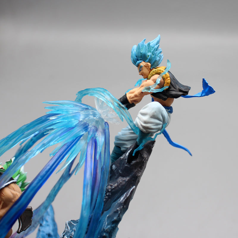 Figurine Dragon Ball Broly vs Gogeta 20cm Collection Animé Décoration Manga