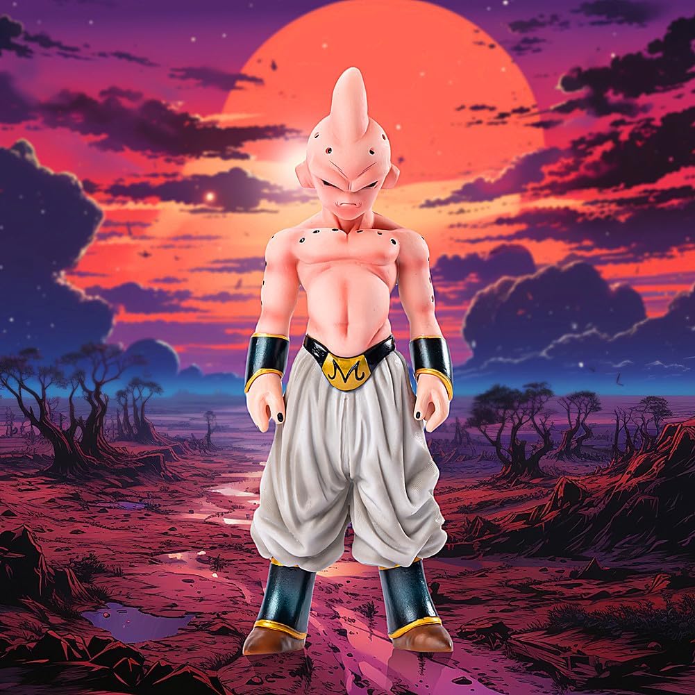 Figurine dragon ball kid bu statuette majin bou 21cm collection manga