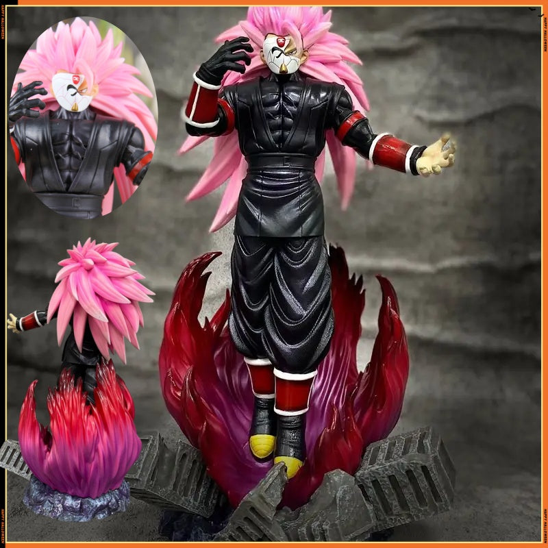 Figurine Dragon Ball Heroes black Goku Sayan 3 rosé masqué collection manga 32Cm